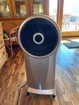 Newair Evaporative Air Cooler | AC Portable Air Conditioner Alternative with 1,600 CFM Airflow | Room Cooling Fan for Bedroom, Garage & Indoor Use | White customer photo 2