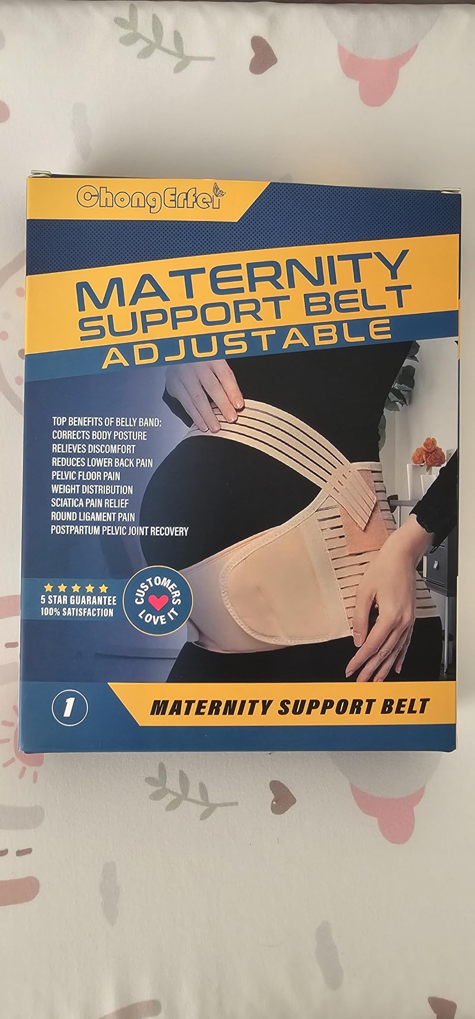 Maternity Belt Pregnancy Belly Band 3 in 1 Support Belt for Pregnant Women customer photo 1