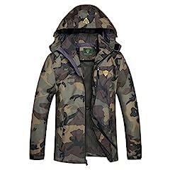 GIISAM Mens Windproof Jacket Waterproof Lightweight Mountain Sport Jacket for Men Hooded Windbreaker Raincoat customer photo 2