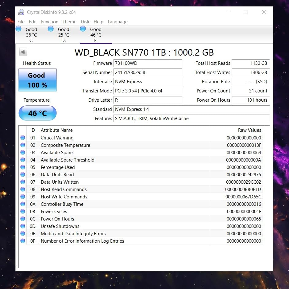 WD_BLACK 1TB SN770 NVMe Internal Gaming SSD Solid State Drive - Gen4 PCIe, M.2 2280, Up to 5,150 MB/s - WDS100T3X0E - [Previous Generation] customer photo 1