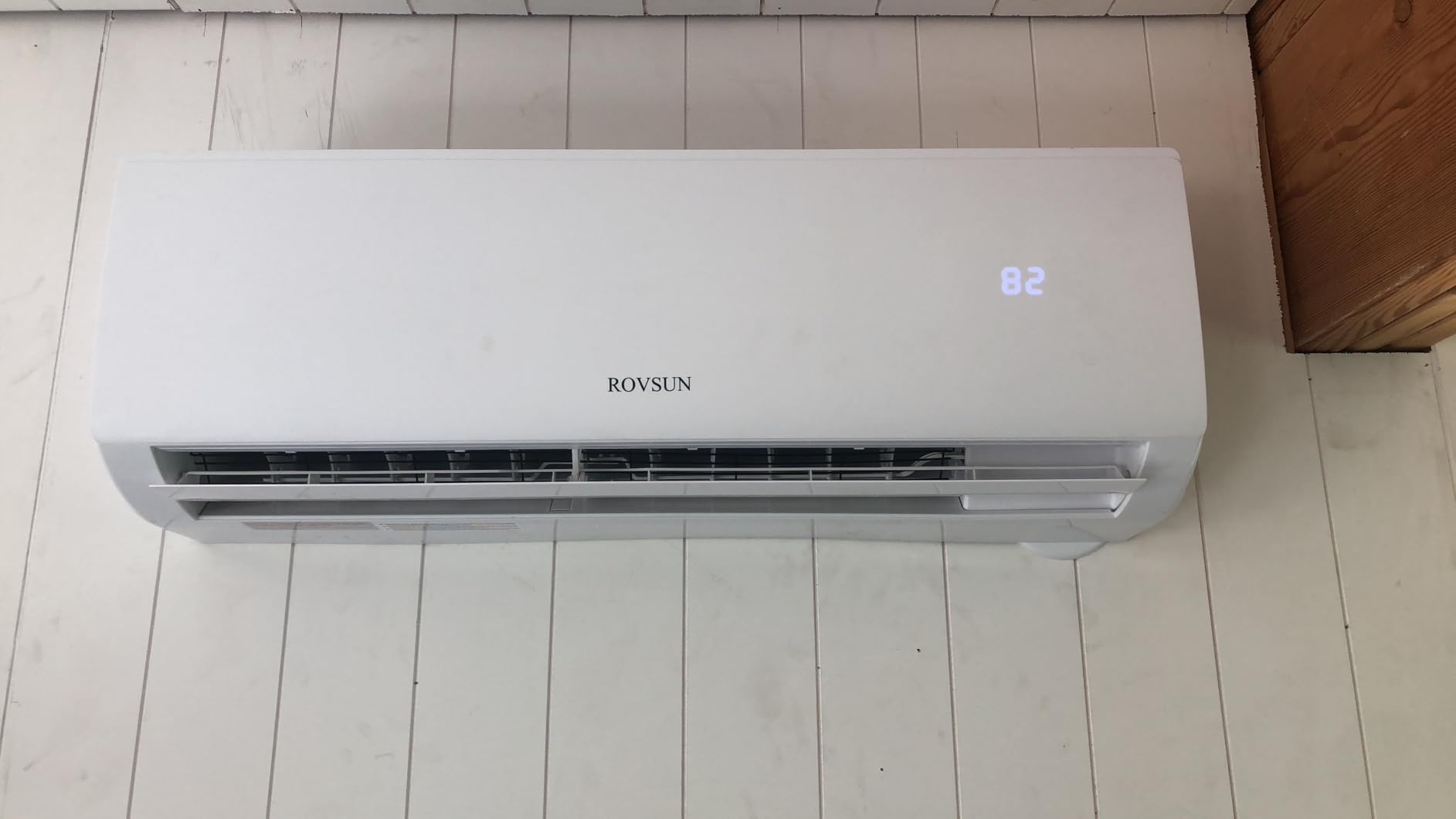 ROVSUN 9000 BTU Mini Split AC/Heating System with Inverter, 20 SEER2 Energy Saving 115V Ductless Split-System Air Conditioner with Pre-Charged Condenser, Heat Pump, Remote Control & Installation Kit customer photo 2