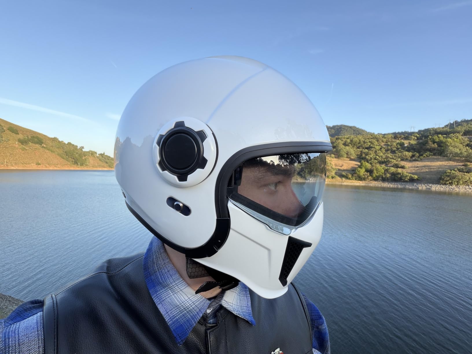 TRIANGLE Convertible Full Face Motorcycle Helmet DOT Approved for Men Women customer photo 1