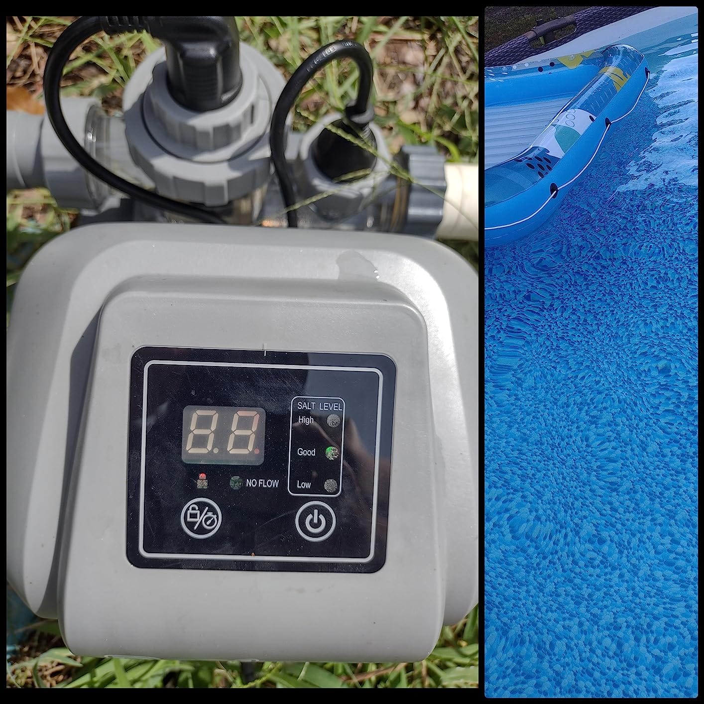 Bestway Flowclear Hydrogenic 6 G/H Digital Self Cleaning Saltwater customer photo 1