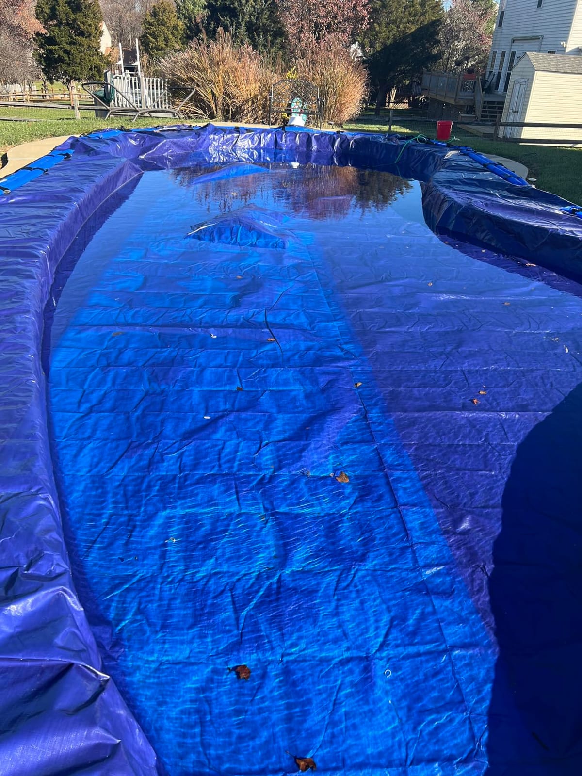 Yankee Pool Cover for 20x40 ft Rectangular Pool: Extra Thick & Durable | Sapphire Series of Premium Cold- and UV-Resistant In-Ground Pool Protection customer photo 2