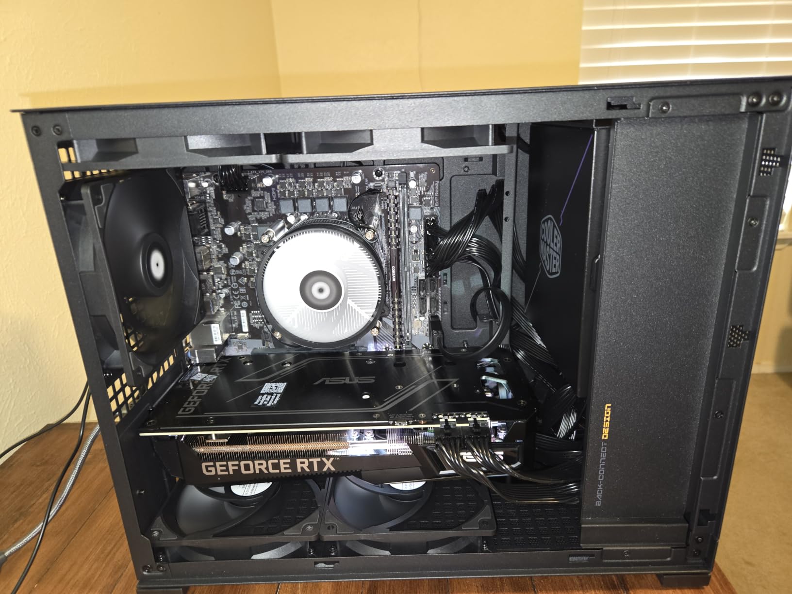 Thermaltake Gravity i3 Intel LGA 1700 Cocket, 95W CPU Cooler CL-P094-AL09WT-A ,Black customer photo 1
