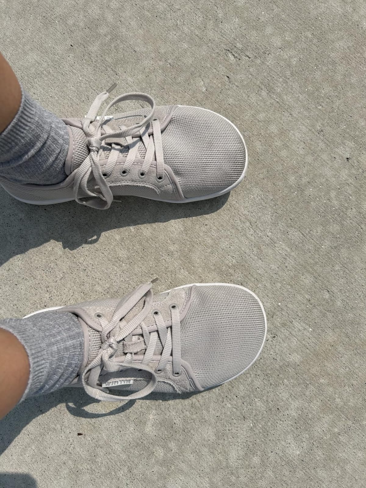 WHITIN Women's Barefoot Shoes | Zero Drop Sole | Wide Fashion Sneakers W81 | Machine Washable, Breathable Suede & Knit Upper, Built for Daily Comfort & Active Living, Natural Ground Feel Walking, Gym customer photo 1