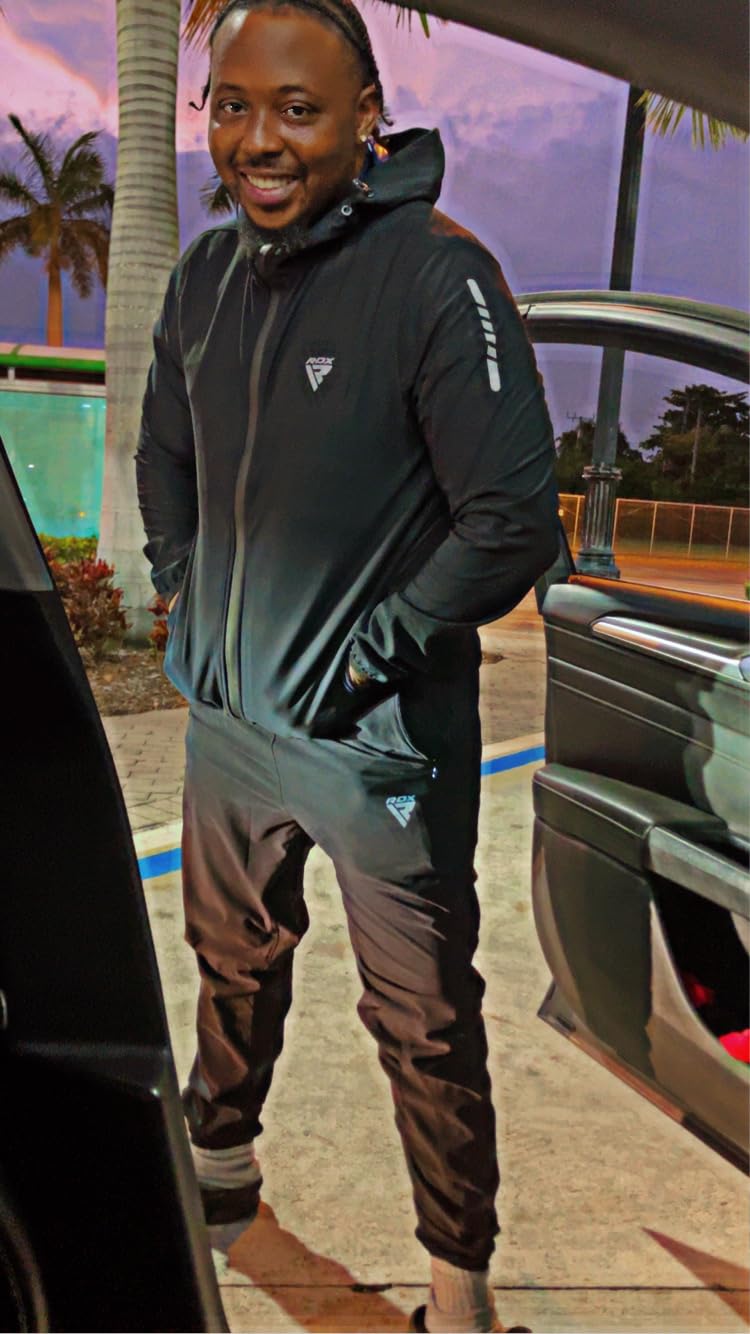 RDX Sauna Suit, REACH Compliant OEKO TEX 100 Certified, Full Body Sweat Heat Suit with Hood customer photo 2