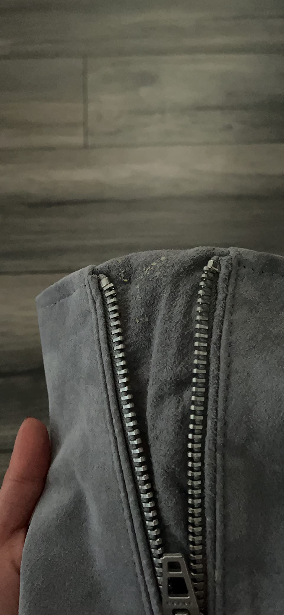 Women's Suede Jacket customer photo 2