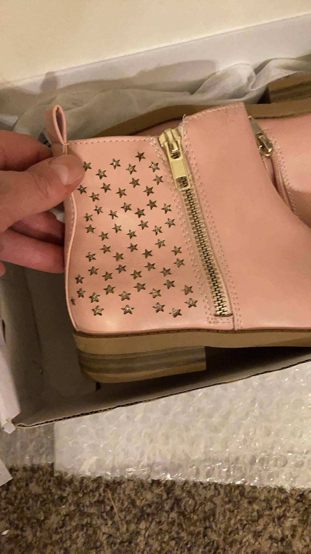DREAM PAIRS Girls Ankle Boots Chelsea Booties customer photo 1