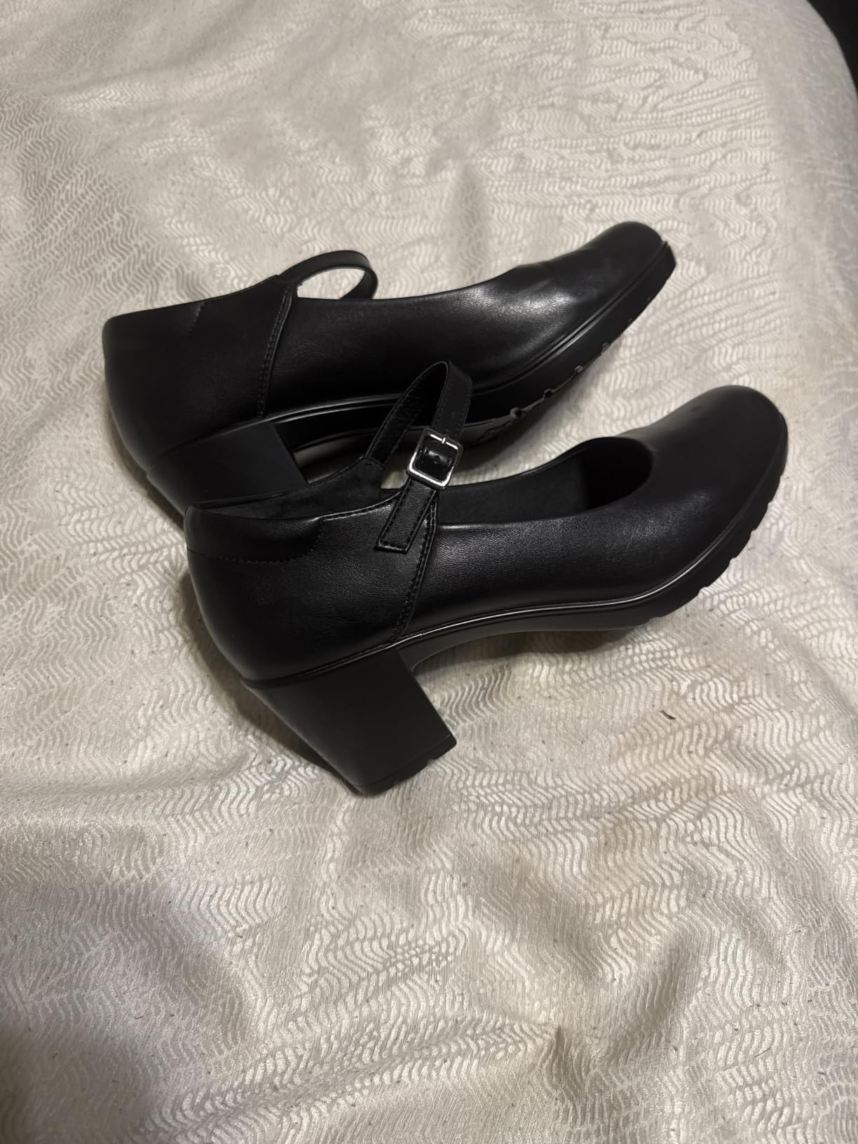 DREAM PAIRS Mary Jane Arch Support Heels customer photo 1