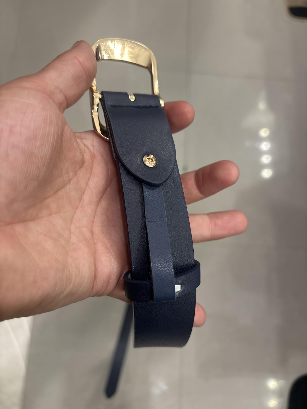 SUOSDEY Women Belts For Jeans Dresses Pants Ladies Leather Waist Belt with Elegant Buckle, Width 1.3