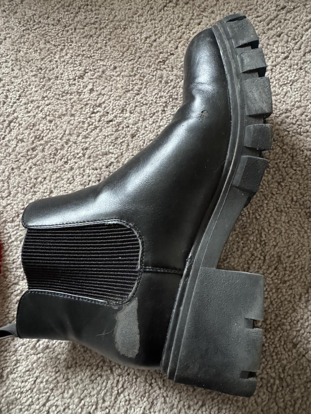 Athlefit Women's Slip on Chelsea Ankle Boots customer photo 1