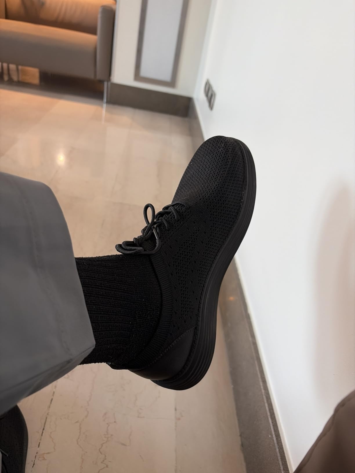 VILOCY Men's Casual Dress Sneakers Tennis Walking Shoes customer photo 2
