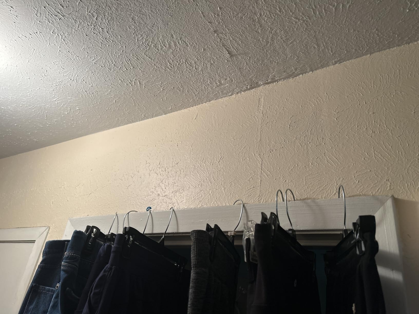 Sharpty Pant & Skirt Hangers - Closet Hangers for Shorts, Shirts, Jeans, Dresses, Slacks, Coats, Clothes, Clothing, Garments & More - Durable, Space Saving & Non-Slip, Black - 10 Pack customer photo 1