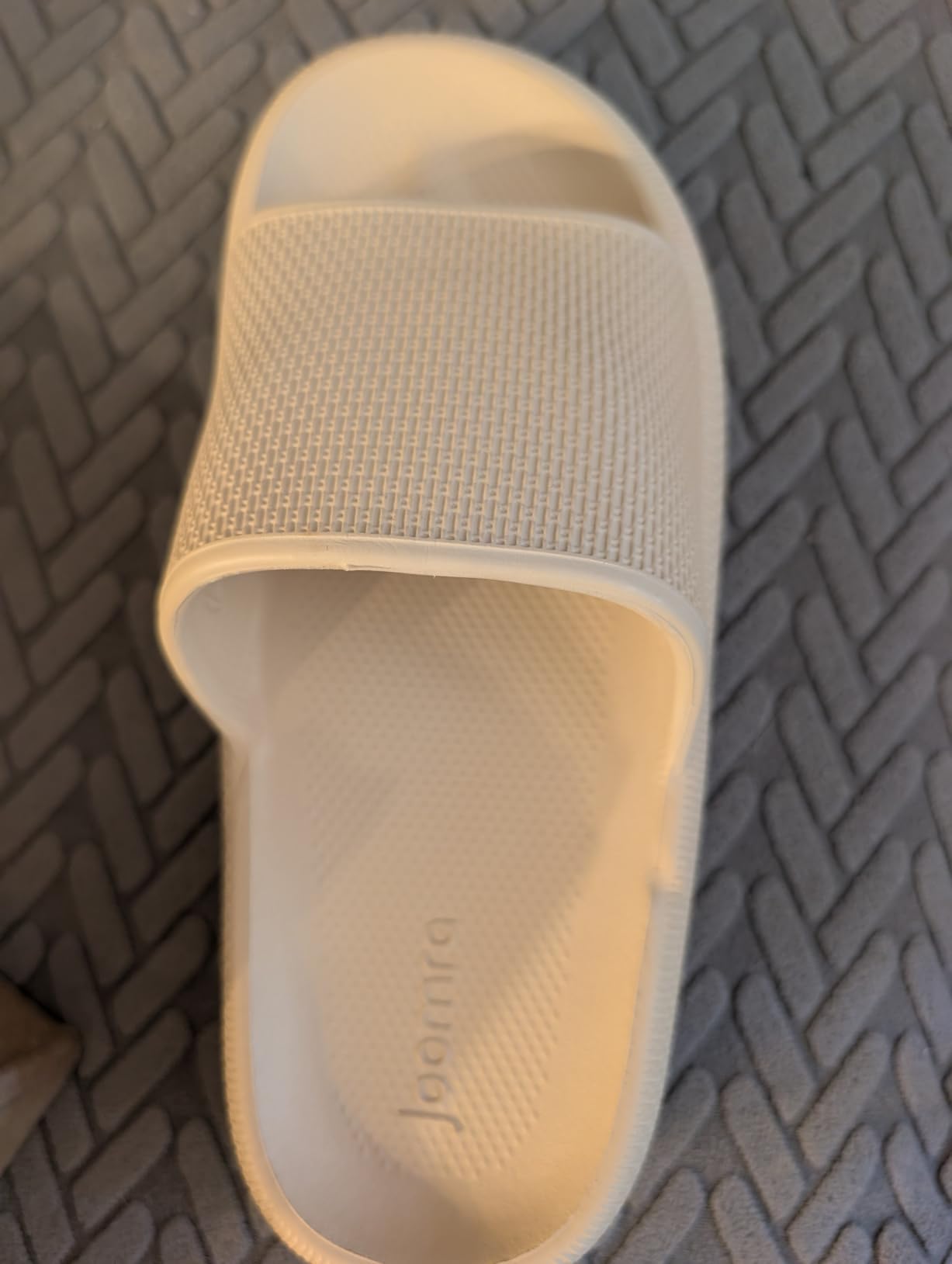 Joomra Pillow Slippers for Women and Men Thick Sole Ultra Cushion Slides customer photo 2