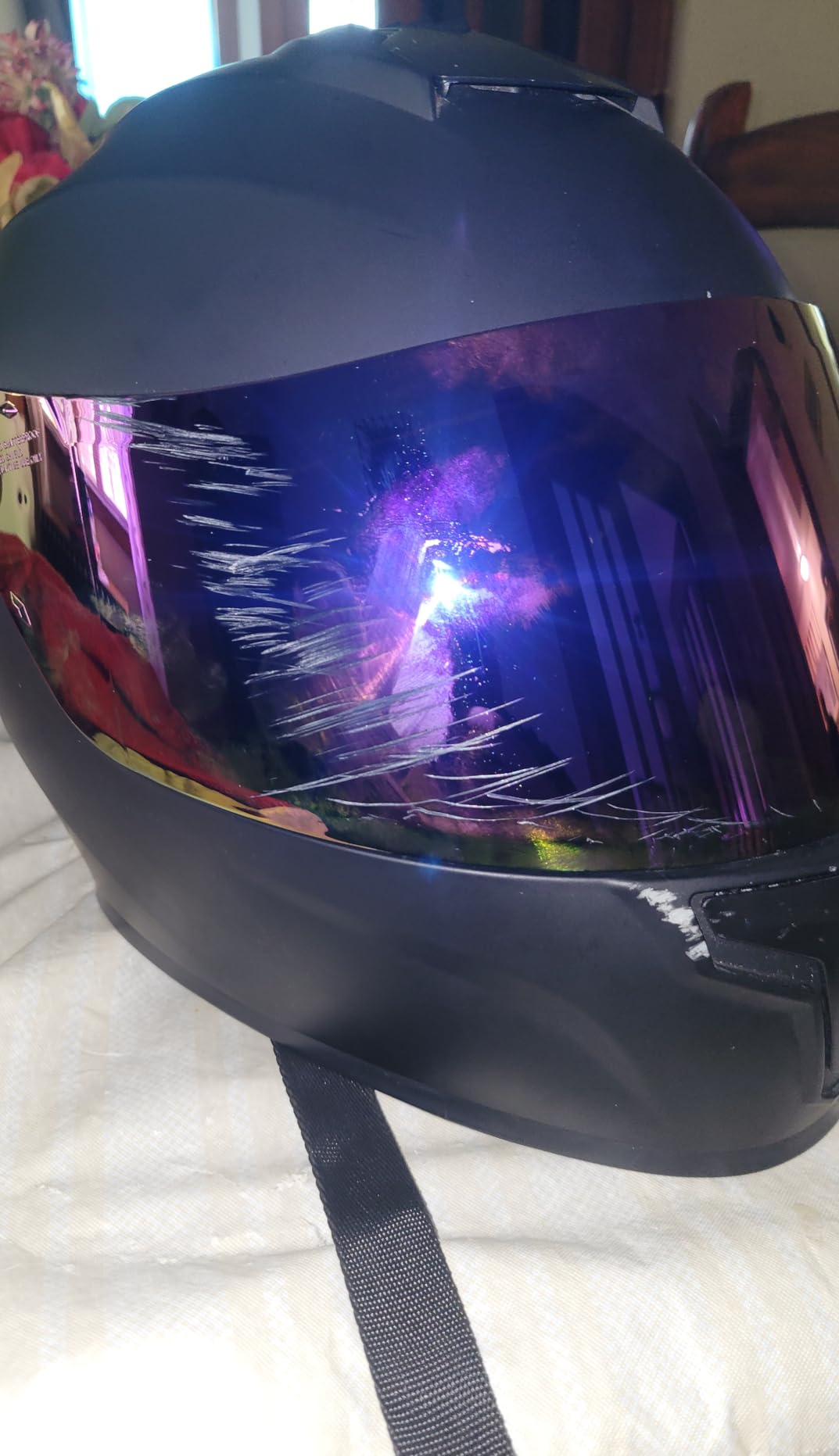 Full Face Motorcycle Helmet DOT Approved Adult Men Women MD-813 customer photo 2
