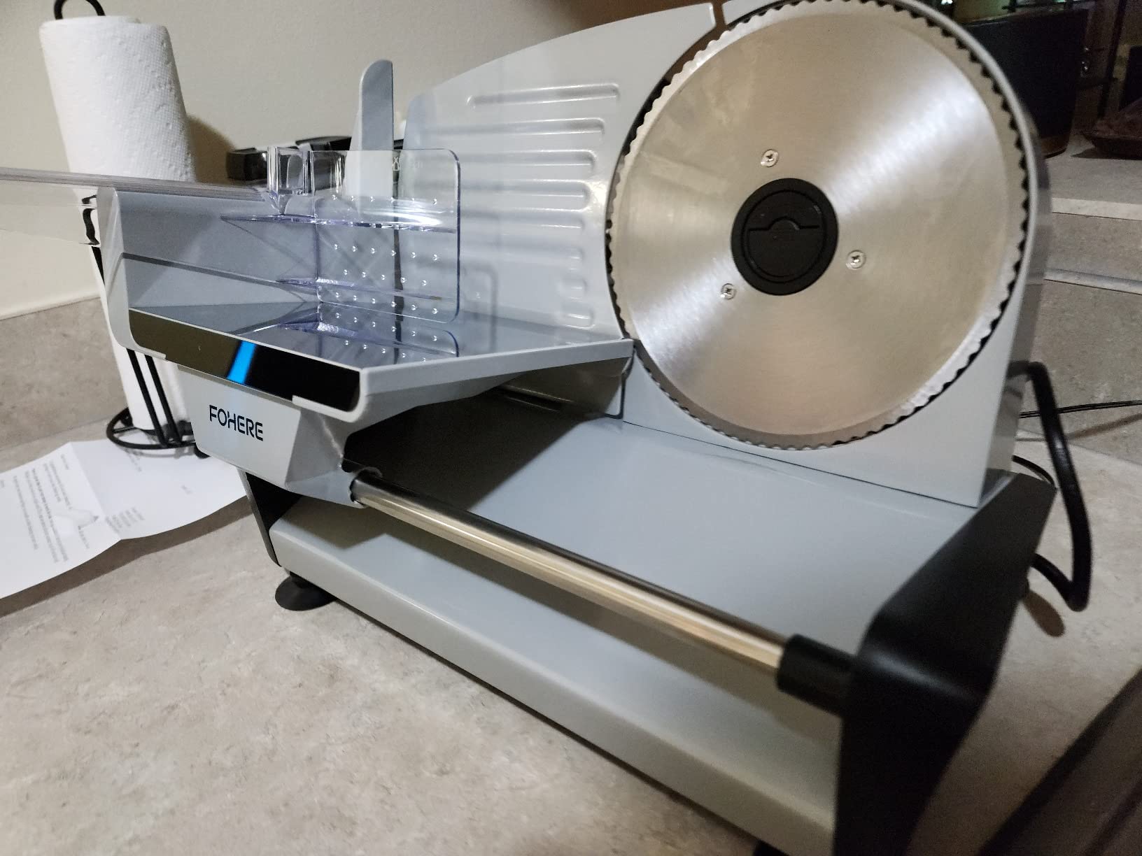 FOHERE 200W Meat Slicer 7.5