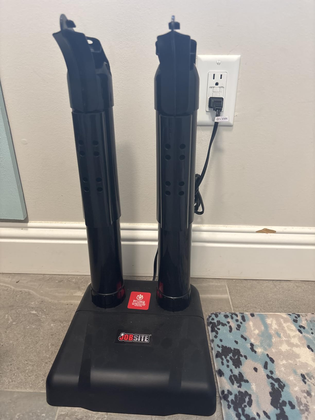Boot Dryer - Silent Warmer & Deodorizer For Work Boots, Gloves & Shoes - Fanless, 36W customer photo 2