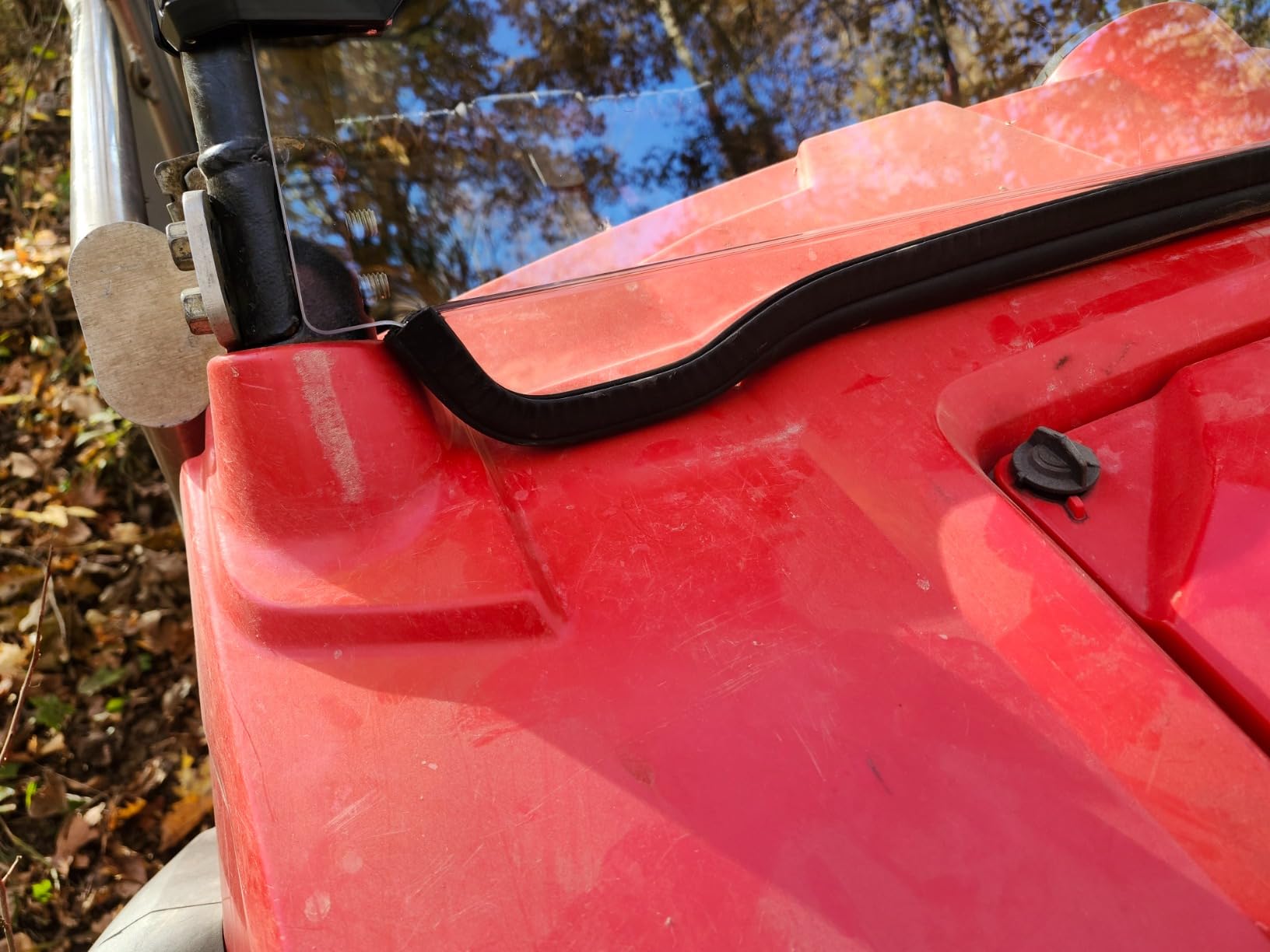 StarknightMT RZR 800 Scratch-Resistant Windshield Hard PC Heavy Duty Clear customer photo 1