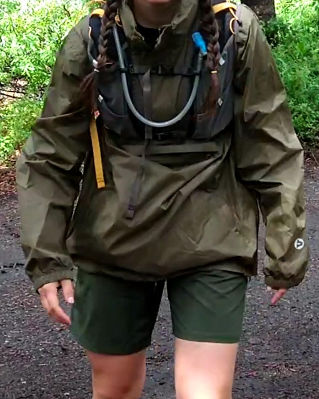 Outdoor Ventures Men's Rain Jacket Waterproof Lightweight Packable Pullover customer photo 2