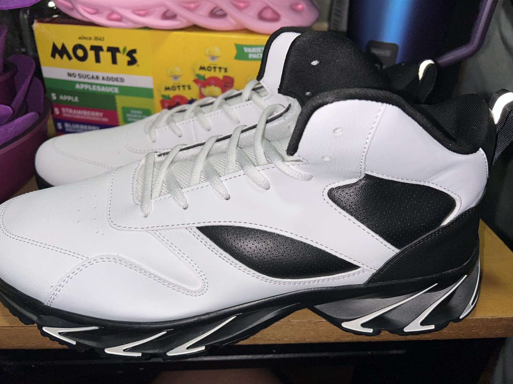 Joomra Men's Stylish Sneakers High Top Athletic-Inspired Shoes customer photo 2