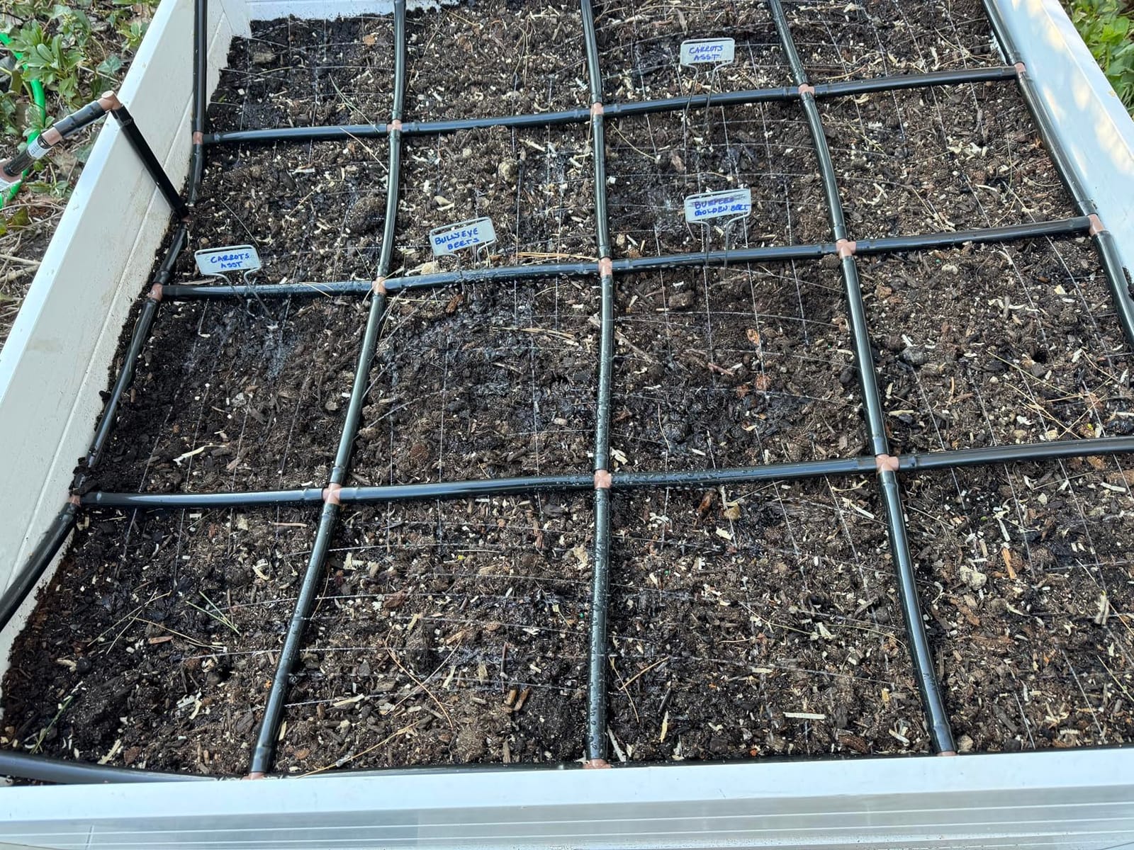 Garden Grid 3x6 | Raised Garden Irrigation System | Prebuilt, No Dry Spots customer photo 2