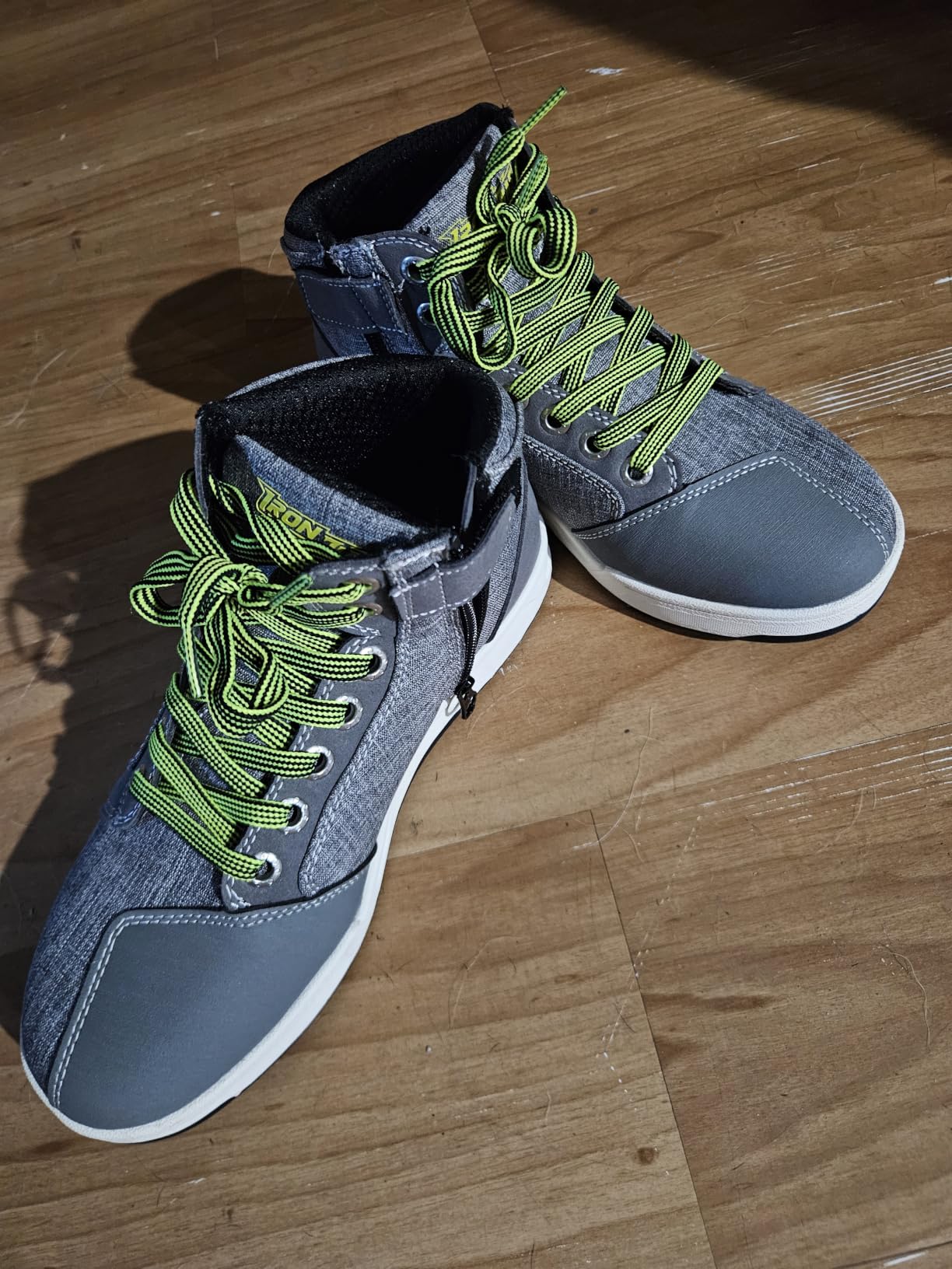 IRON JIA'S Motorcycle Shoes for Men & Women, CE Certified Riding Boots customer photo 2