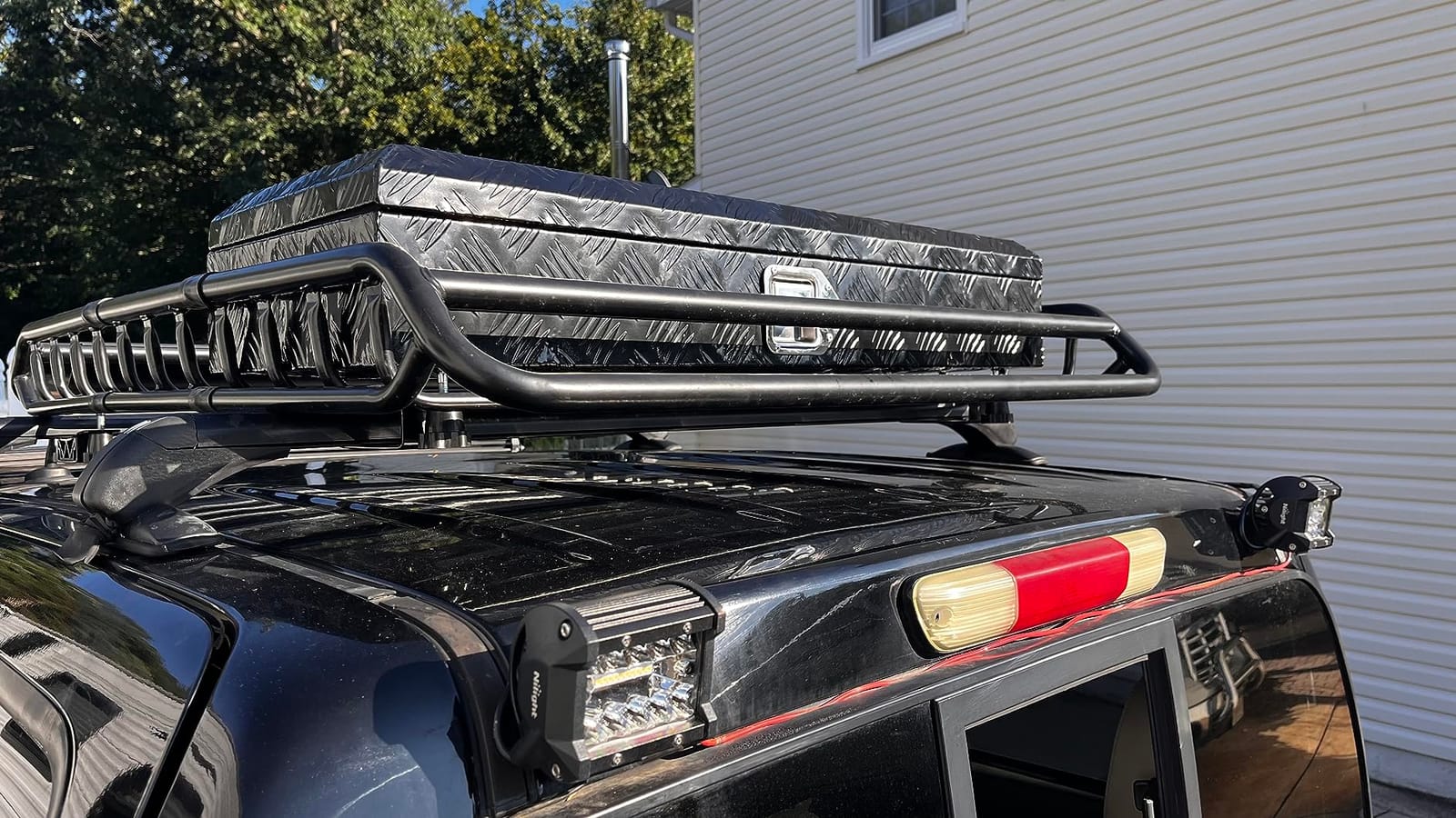 34.5'' Inch Aluminum Truck Bed Tool Box Black(34.5