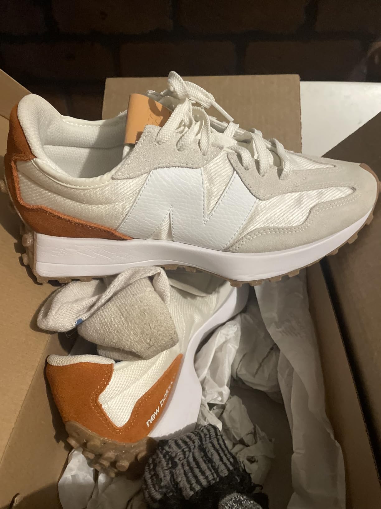 New Balance Women's 327 Sneaker customer photo 1