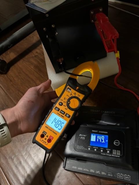 Battery Charger 0-25A,12V&24V LiFePO4 Battery Charger for Lithium,Lead Acid,AGM,RV,Marine,Boat, and Deep Cycle Batteries,9 Stage with Pulse Repair,Smart Car Trickle Charger & Maintainer customer photo 1