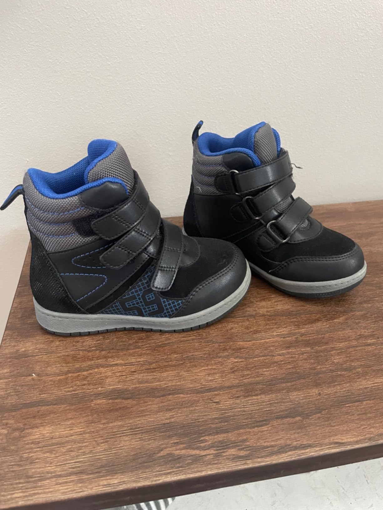 princepard Kids Orthopedic Shoes,Toddlers Corrective High Top Boots with Arch and Ankle Support,Improve Children's Flat Feet and Valgus/varus customer photo 1