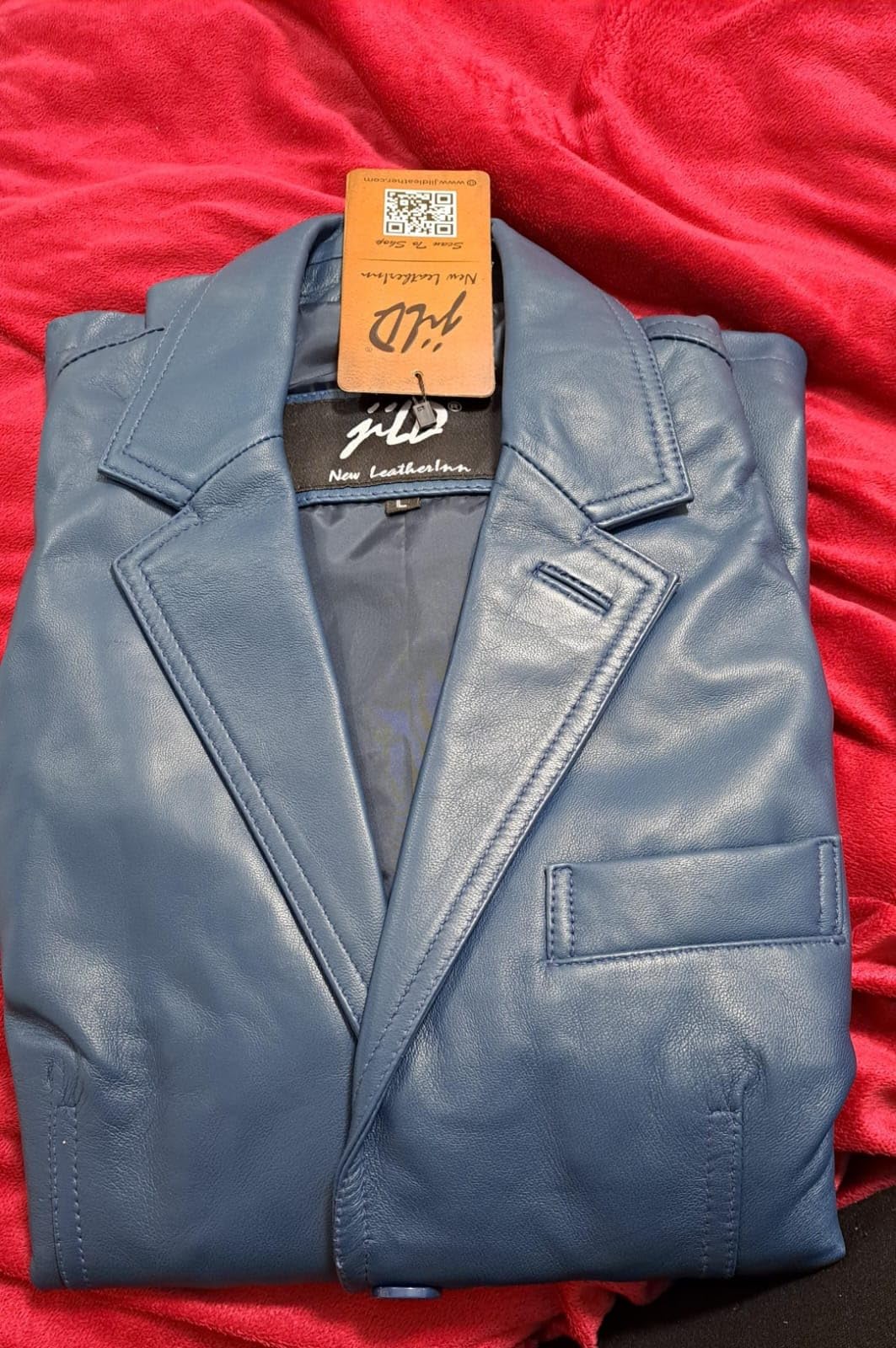 Lambskin Leather Jacket Men Casual Coat - Notched Collar Classic Bond's Style Ultimate Leather Blazer for Men customer photo 1