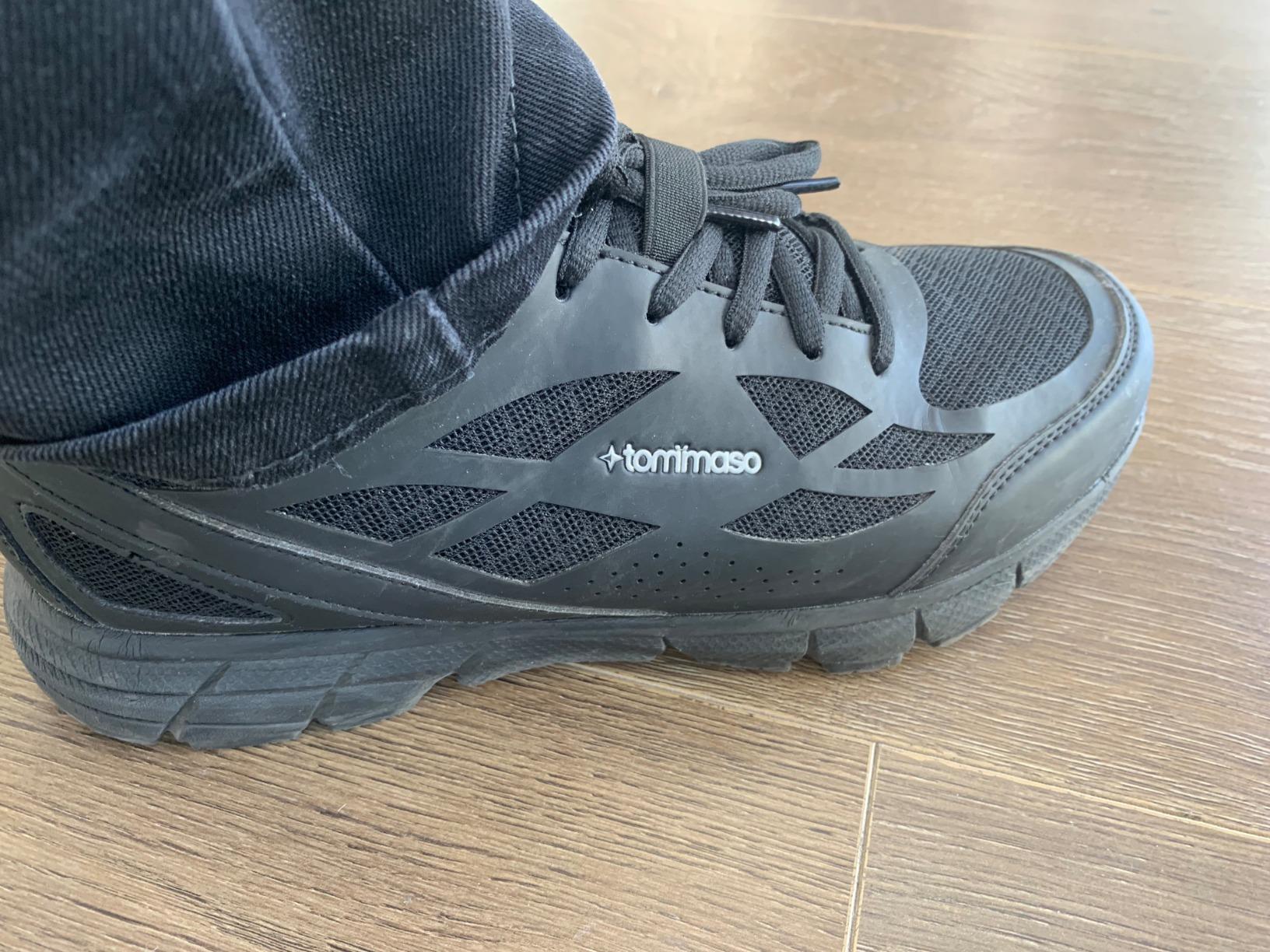 Tommaso Men's Indoor Cycling Shoes - SPD Compatible - Pre-Installed Cleats - Road, Gravel & Spin Bike Shoes - Walkable Design customer photo 2
