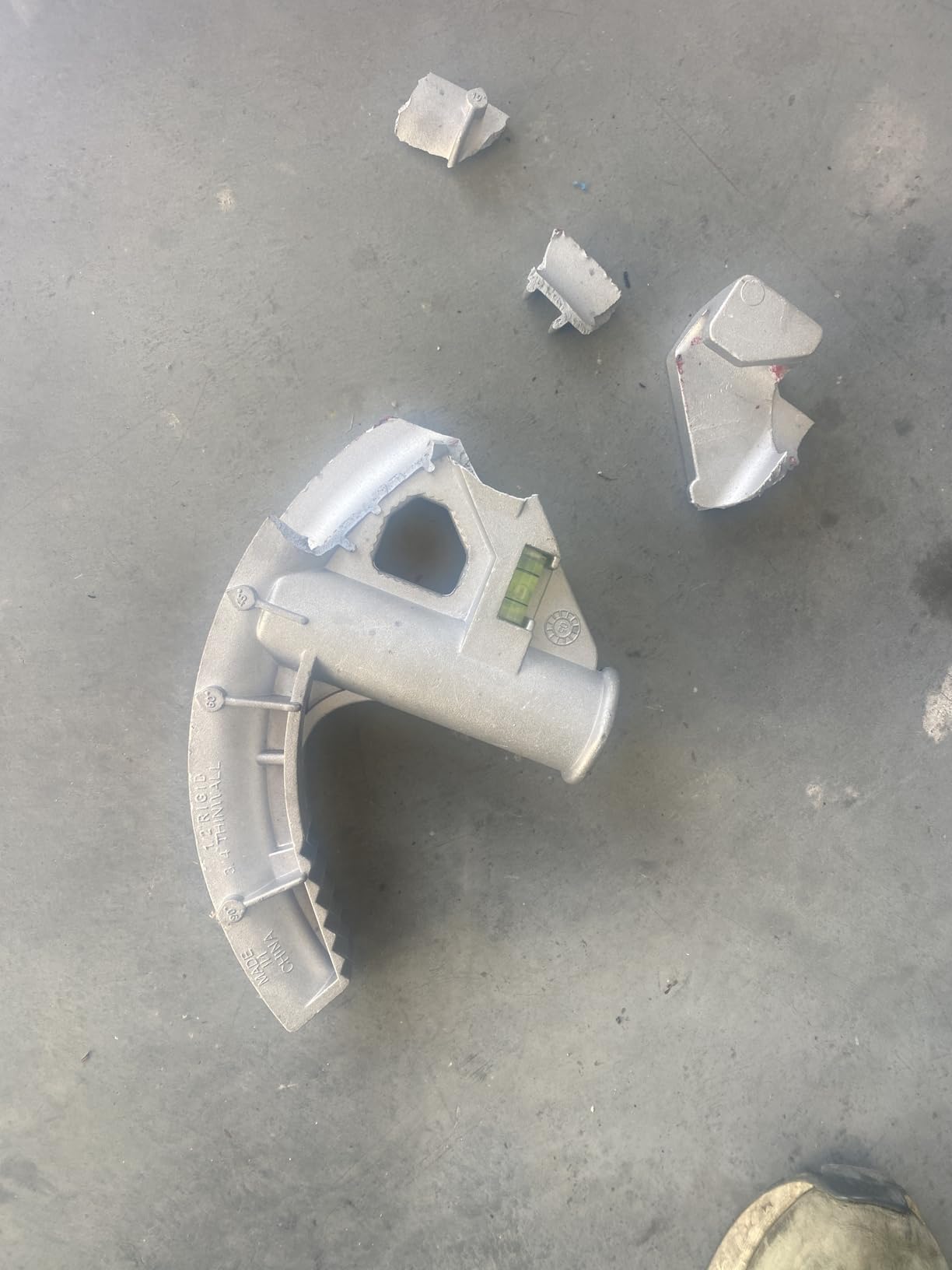1/2 in EMT Conduit Bender Head, Aluminum Hand Bender Degree Marks customer photo 1
