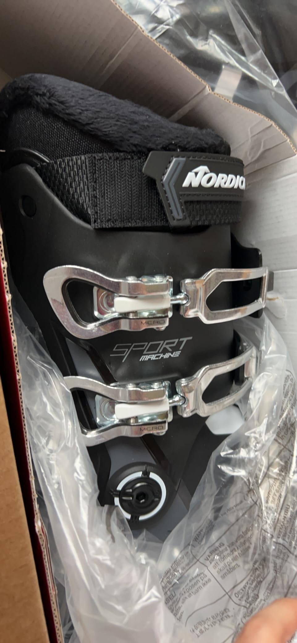 NORDICA Women's Medium Wide Volume Easy-Entry All-Mountain Sportmachine 3 65 Ski Boots customer photo 1