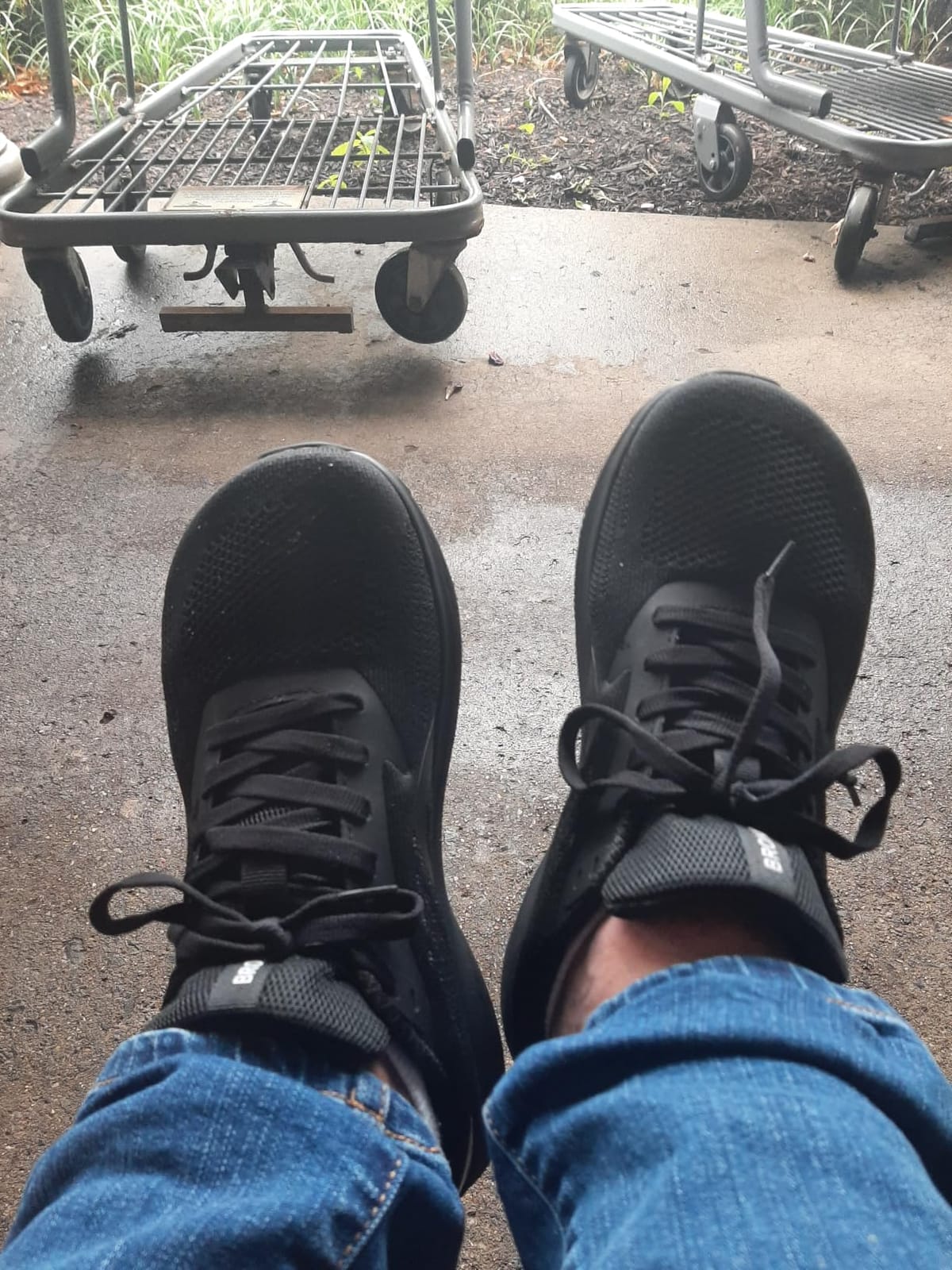 BRONAX Men's Wide Toe Box Supportive Road Running Shoes S71 customer photo 1