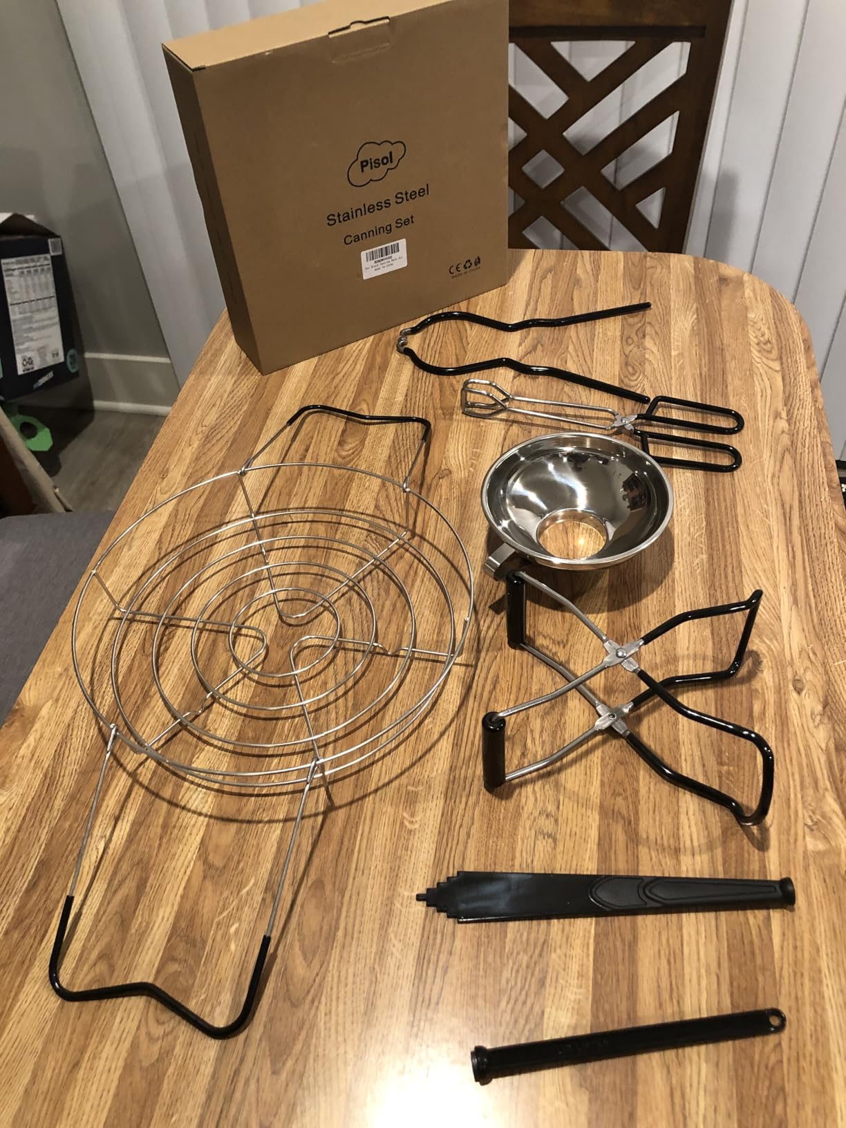 Pisol Canning Supplies Starter Kit, Tools Set with Stainless Steel Rack customer photo 1