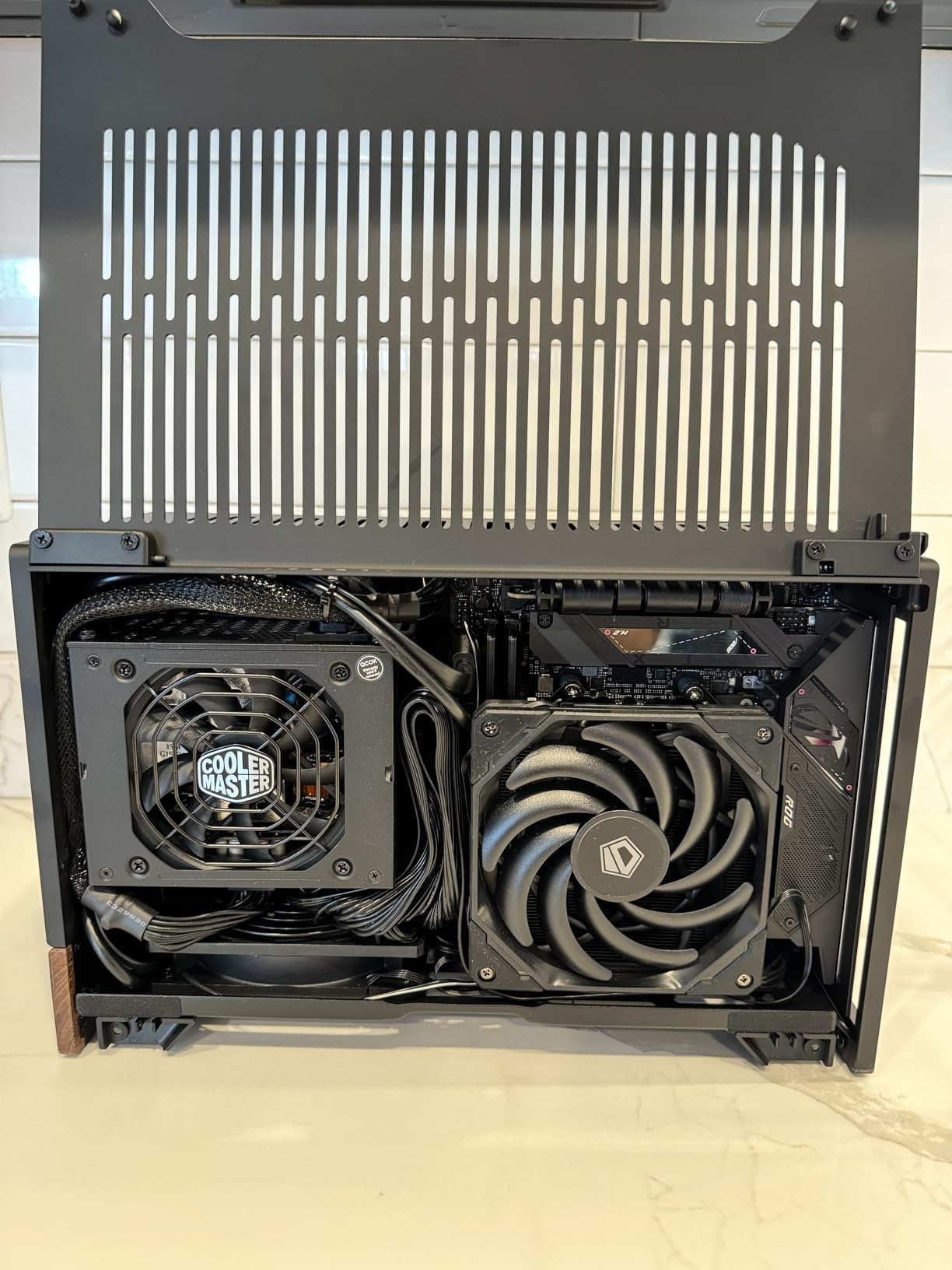 ID-COOLING IS-55 Black 57mm Low Profile CPU Cooler, 5 Heatpipes customer photo 1
