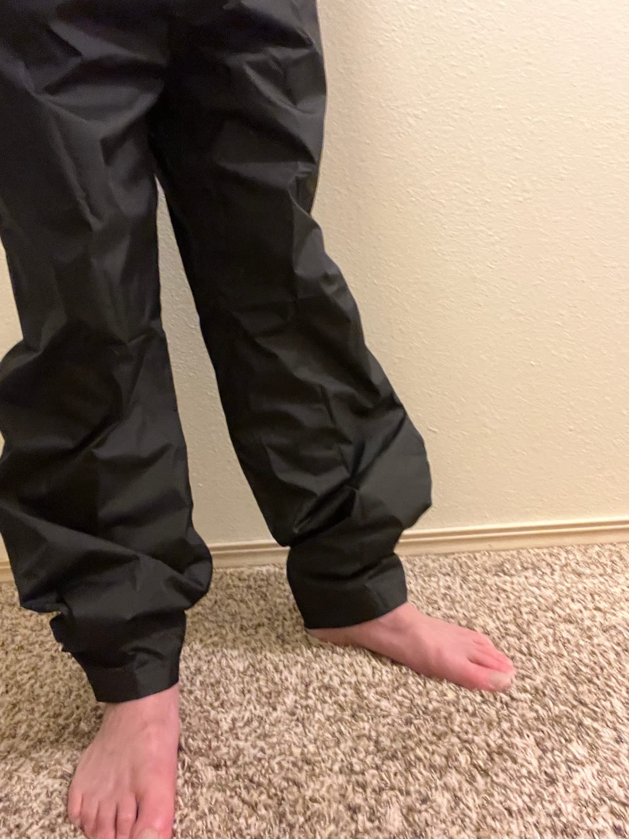 Acme Projects Men's Waterproof Rain Pants Breathable Lightweight Hiking Golf Fishing Shell 10000mm/3000g Taped Seam Outdoor customer photo 2