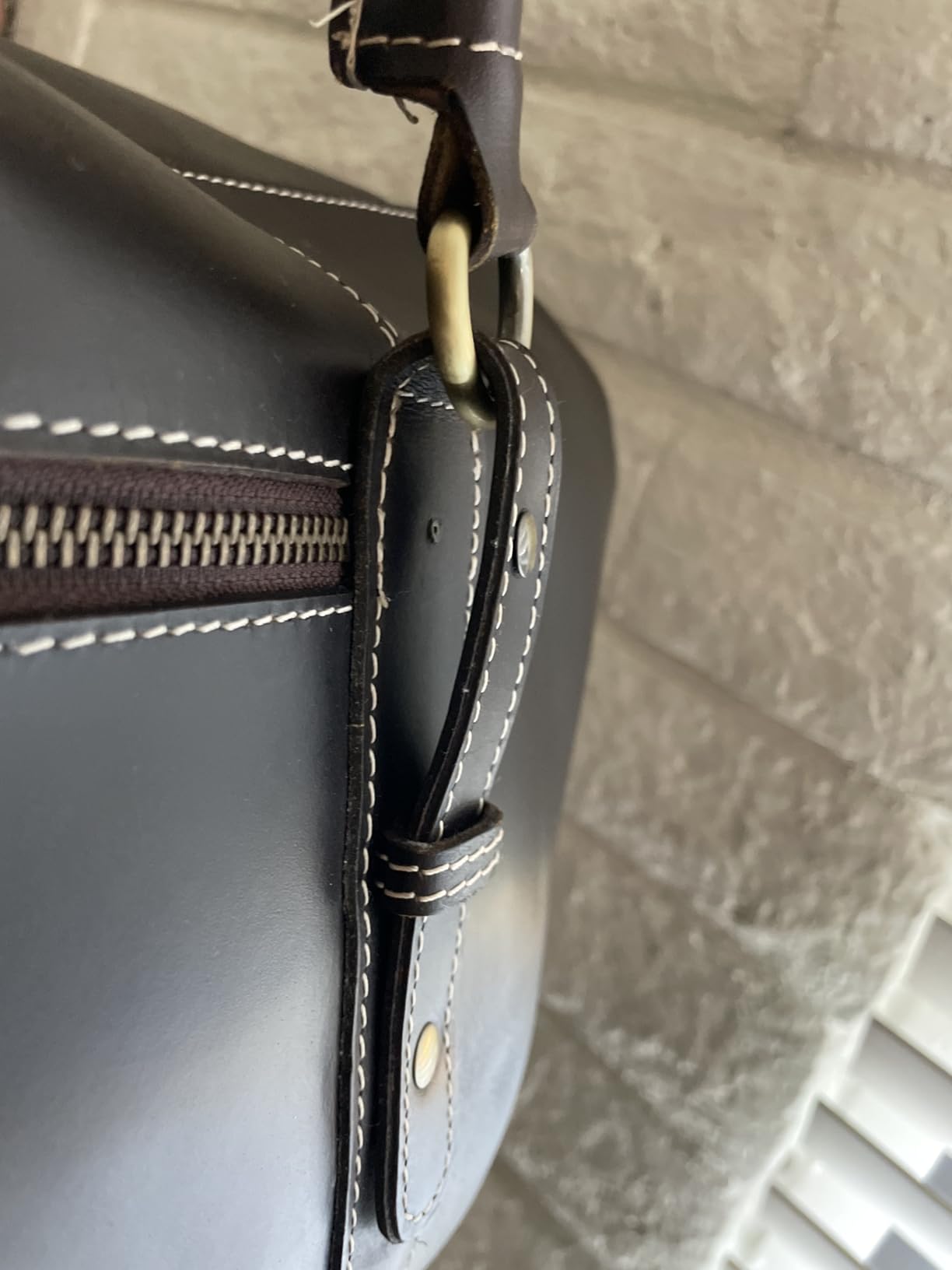 Premium Full-Grain Leather Duffle Bag for Men & Women | 20-Inch Handcrafted TSA Approved Carry-On Weekender Travel Bag with Multiple Pockets & Compartments by Northridge Leather (Tan) customer photo 1