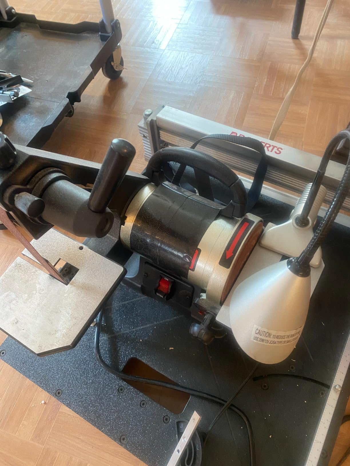 BUCKTOOL Bench Belt Disc Sander for Woodworking,1x30