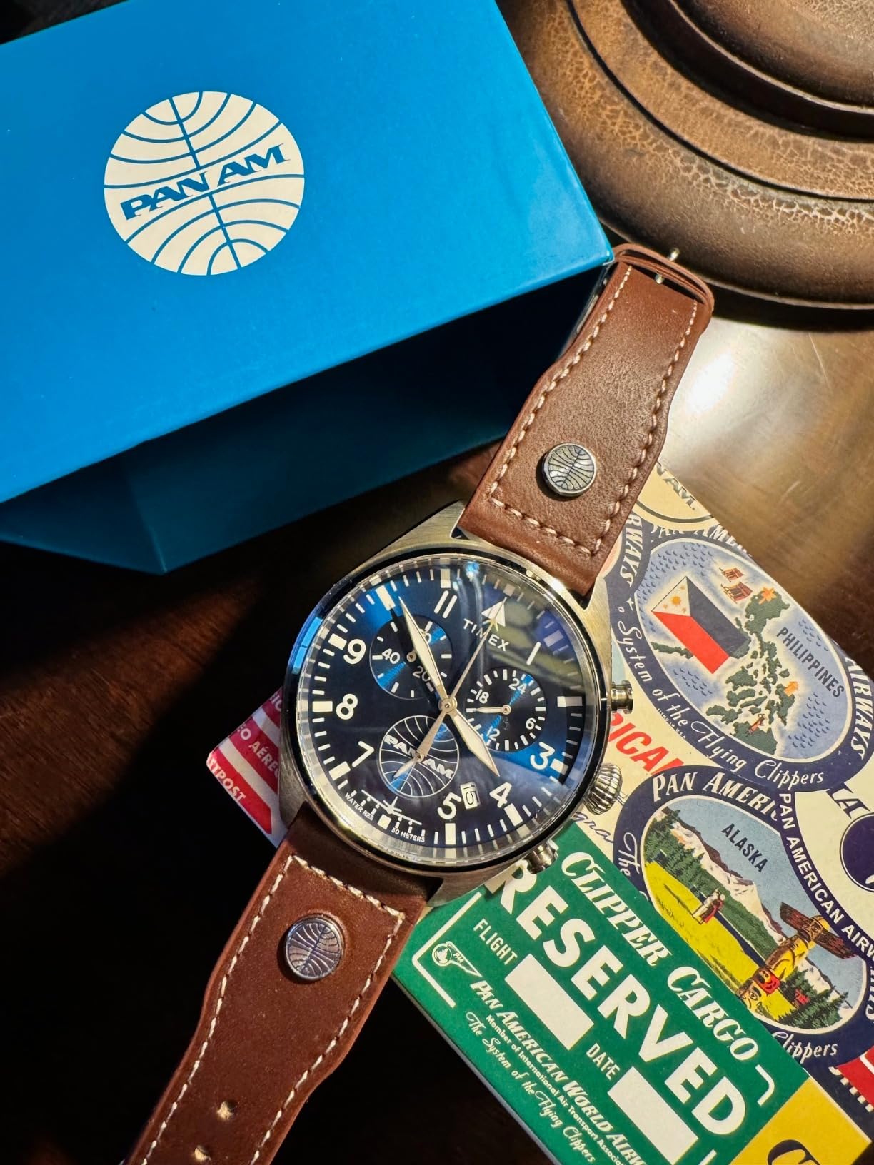 Timex Men's X Pan Am Chronograph Watch customer photo 1