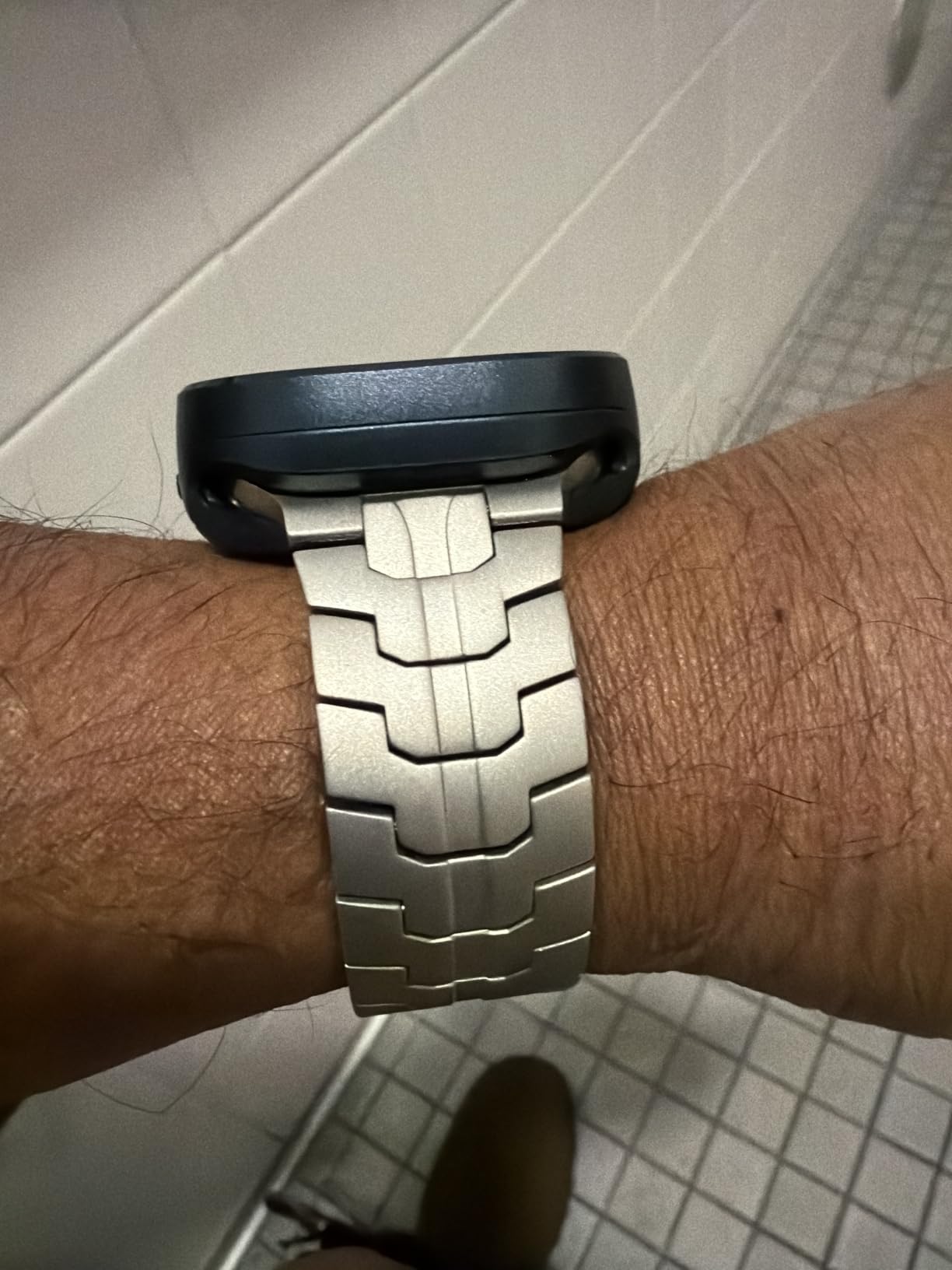 CHANCHY Stainless Steel Apple Watch Band Apple Watch Ultra 3/2/1 Band 49mm customer photo 1