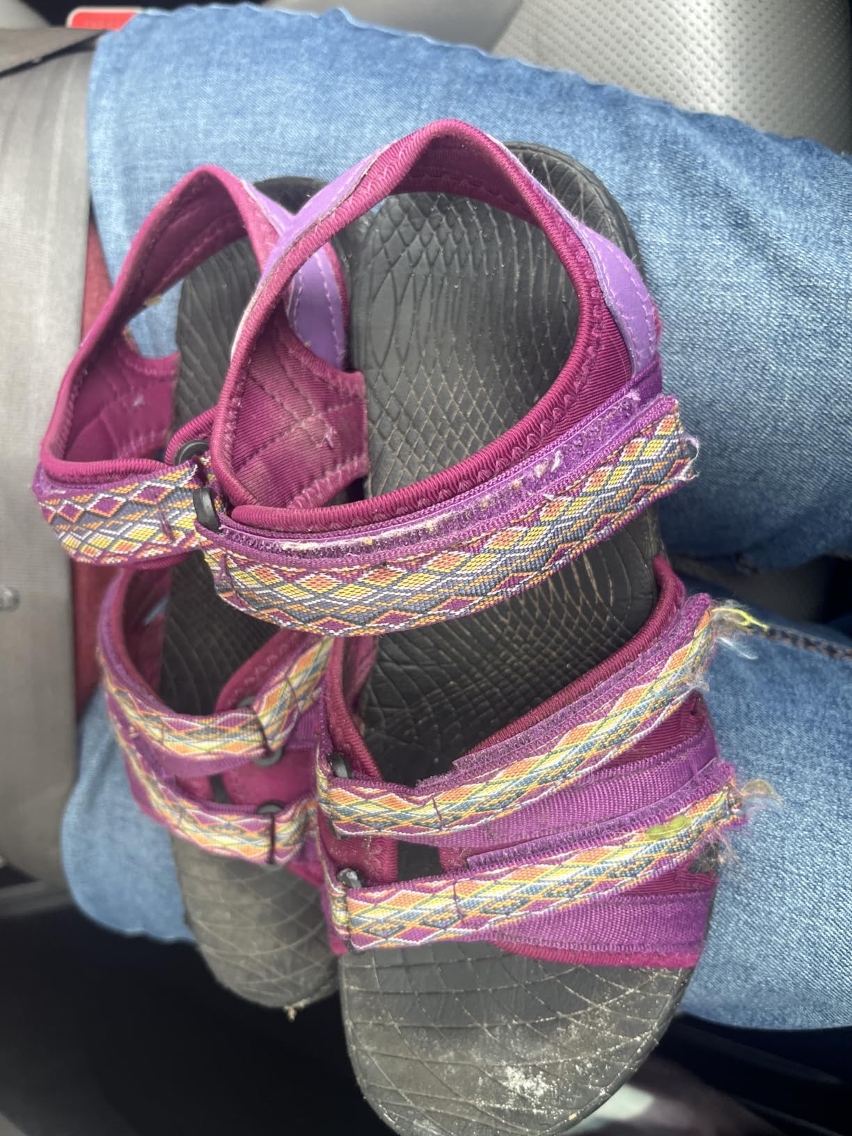 WHITIN Women’s Hiking Sandals with Arch Support for Outdoor Adventure C51 customer photo 1