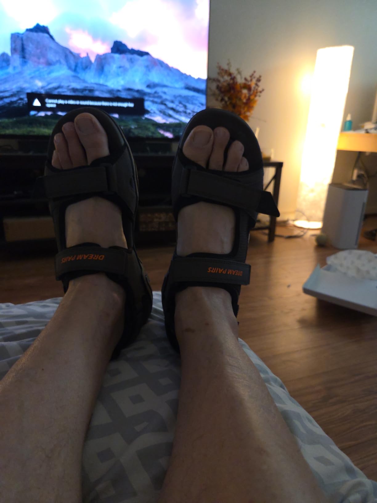 DREAM PAIRS Men's Hiking Walking Sport Water Sandals customer photo 1