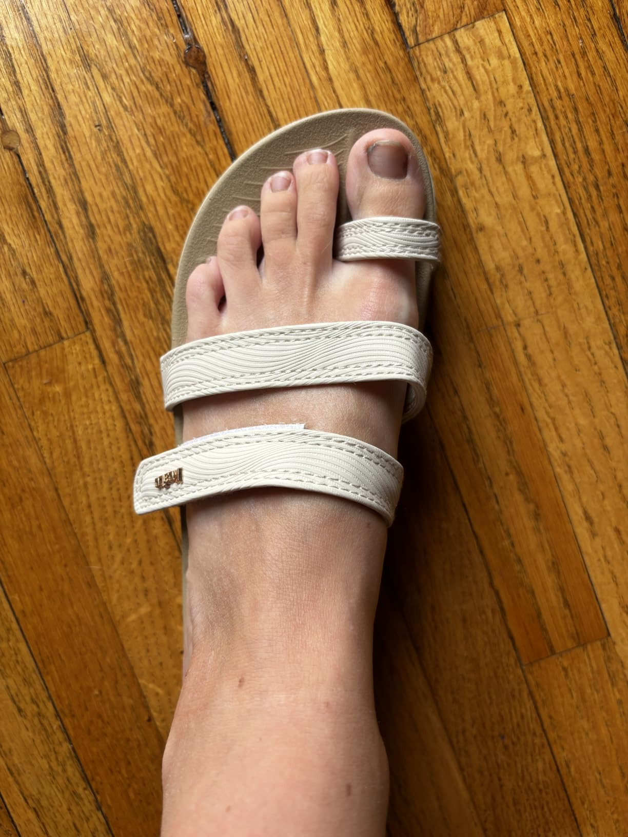 KuaiLu Womens Slides Sandals With Arch Support Comfort Plantar Fasciitis | Yoga Mat Orthopedic Cushion Sandals Fashion Summer Beach Walking Flat Adjustable Ladies Slip On Dressy Sandles US5-11 customer photo 1