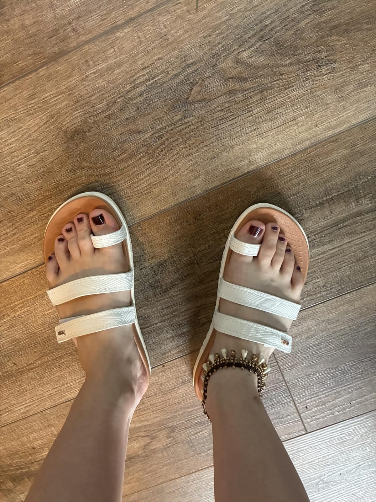 KuaiLu Womens Slides Sandals With Arch Support Comfort Plantar Fasciitis | Yoga Mat Orthopedic Cushion Sandals Fashion Summer Beach Walking Flat Adjustable Ladies Slip On Dressy Sandles US5-11 customer photo 2