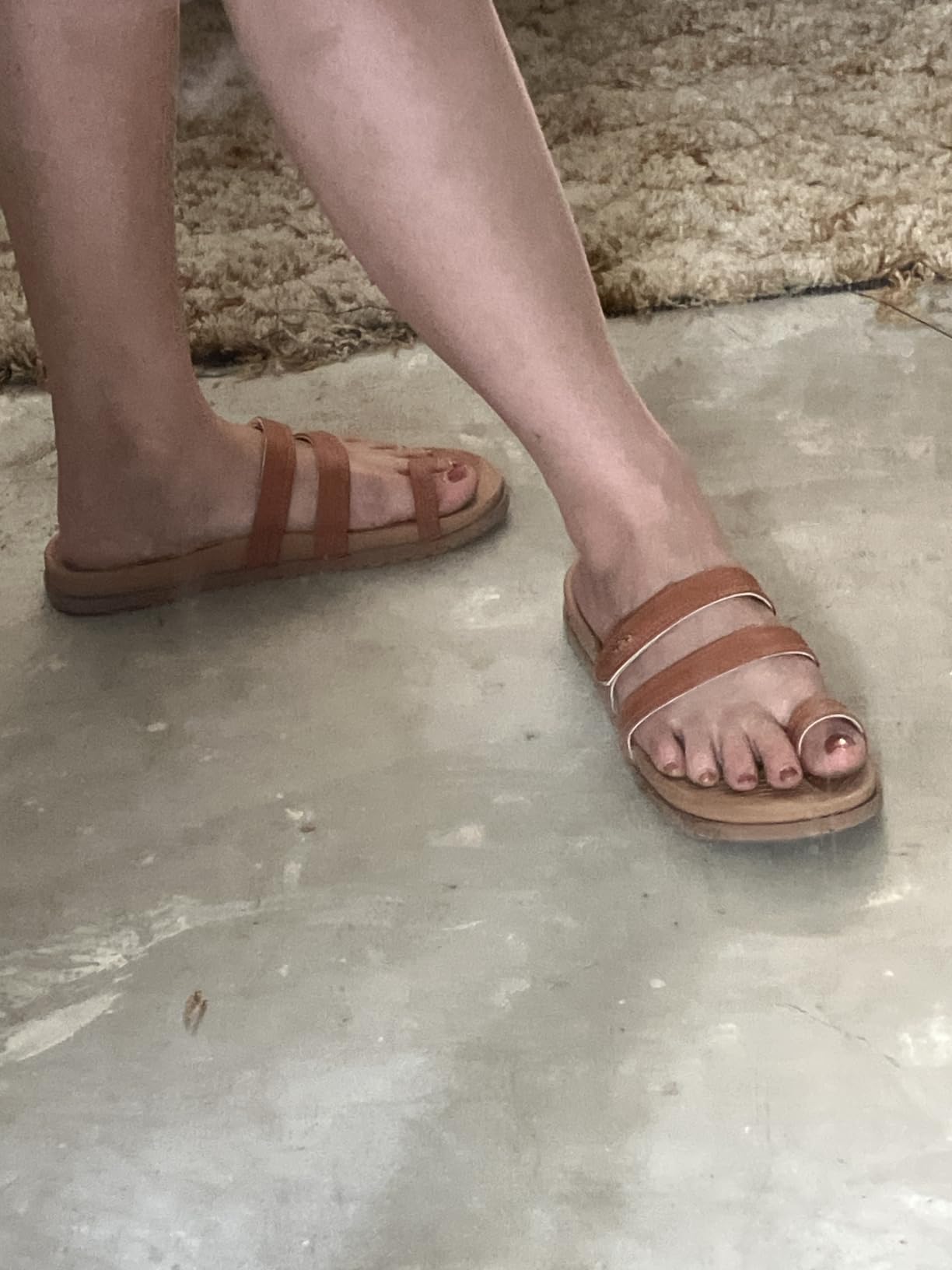 Women's Slides Sandals With Arch Support Comfort Plantar Fasciitis customer photo 2