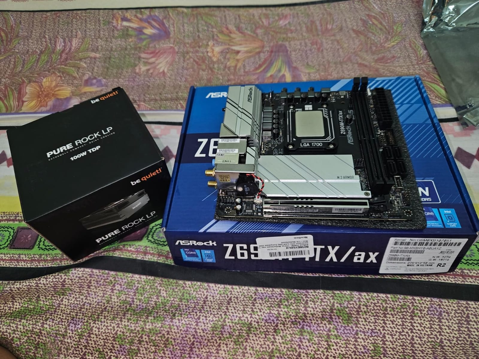 be quiet! Pure Rock Low Profile 100W TDP CPU Cooler | Intel 1700 1200 1150 1151 1155 | AMD -AM5 AM4 | BK034 customer photo 1