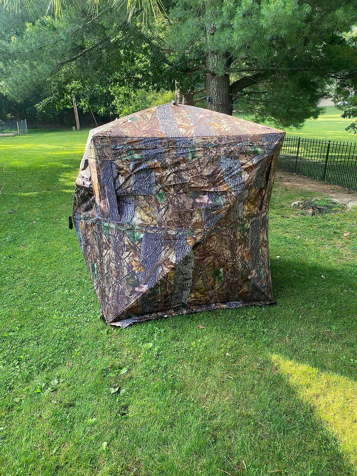 FUNHORUN Hunting Blind 270/360 See Through Deer Blind, Pop Up Ground Blind customer photo 1